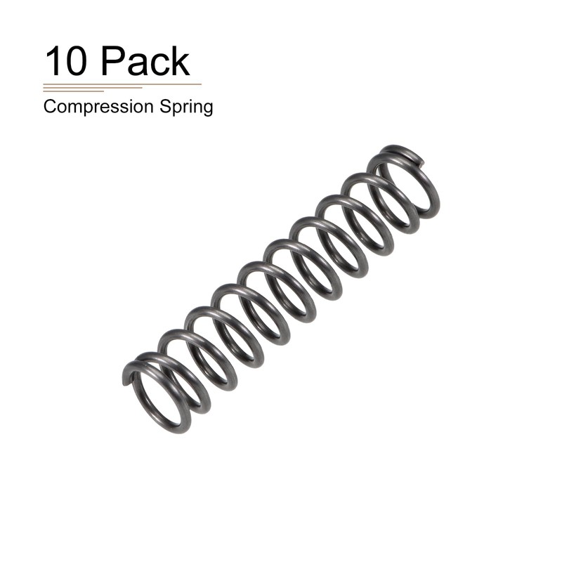 DTGN 1x8x35mm(DxODxL) Compression Spring - 10Pack - Good for Machinery