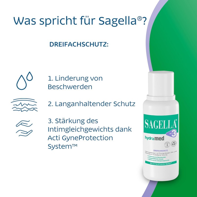 Sagella Hydramed Waschlotion, 500 ml