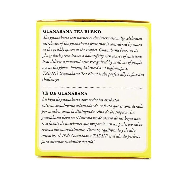 TADIN GUANABANA TEA 24 BAGS pack of 4