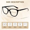 EASY READ Reading Glasses for Women,Cat Eye Comouter Blue Light