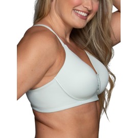 Vanity Fair Women's Beauty Back Full Figure Wirefree Bra (71380 Fashion Colors), Mint Chip