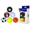 PGA TOUR Fun Sport Golf balls (Set of 6), Unisex,