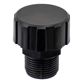 Buyers Products HBF12P DC Hydraulic Power Unit Poly Breather Cap, Free Flow Ventilator for Reservoir, Oil-Resistant, 3/4 NPT
