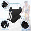 Duwinja Bolsa de Triángulo de Bicicleta con Soporte para Botellas