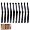 SUPERFINDINGS 10Pcs Metal Book Stand Page Clips Book Page Holder
