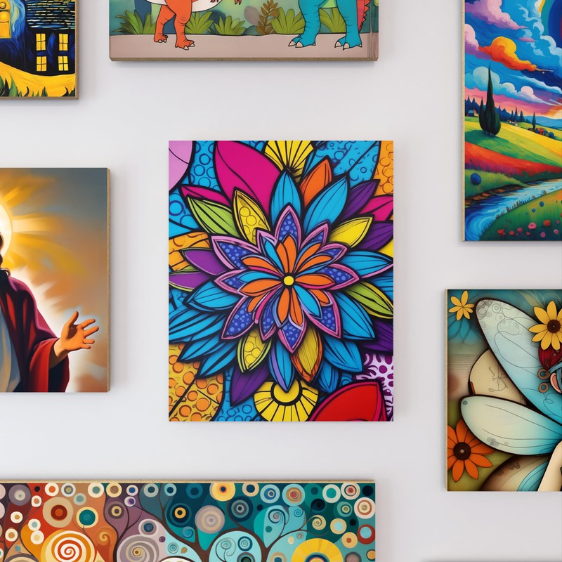 emmena - Picture Flower Power 1-20 x 25 cm