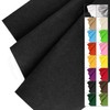 Black Felt Fabric 36" x 36" (1 Square Yard), Stiff