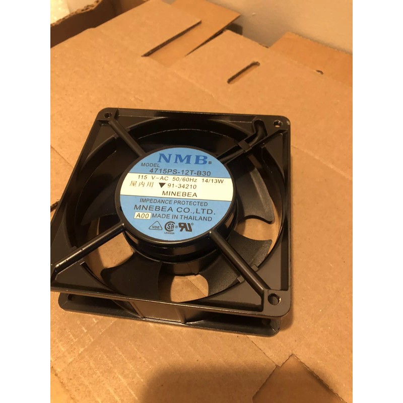 Original Manufacturer NMB 4715PS-12T-B30 Minebea Fan 4.7” (119mm) x 1.5”