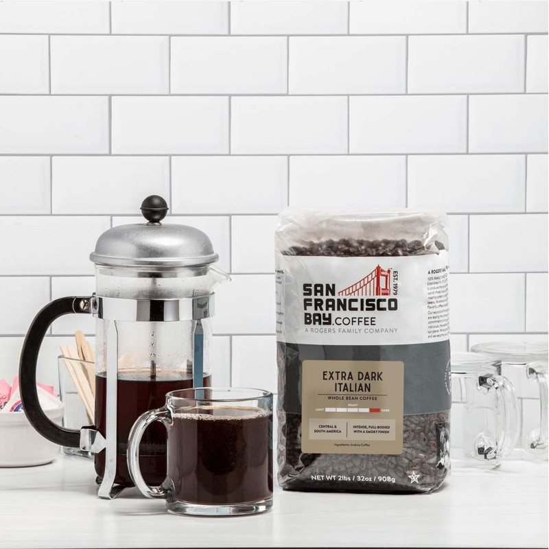 San Francisco Bay Coffee - Dark Roast Whole Bean Coffee