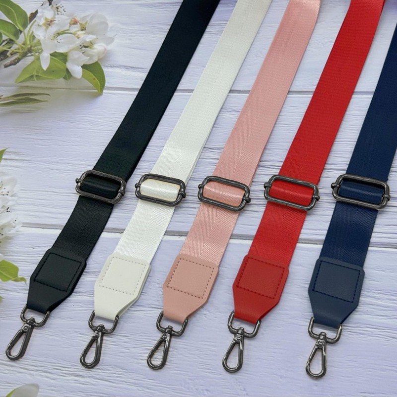 Shoulder Strap for Handbag Laptop Bag – Brown [Metal Colour: