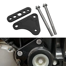 Bevinsee LS Idler Pulley Relocation Bracket for LS1 LS2 LS3 Intake Swap 4.8L 5.3L 6.0L Aluminum LS Vortec Truck Alternator Power Steering Bracket