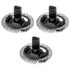 3x Piebert Quirl 43036 für Tchibo Elektrischer Milchaufschäumer 658933, 664539,