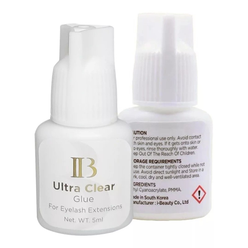 IB Pegamento Para Extensiones De Pestañas Ib Ultra Clear