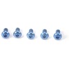 Tamiya HOP-UP OPTIONS OP-765 3x6 Hex Button Head Screws, Blue,