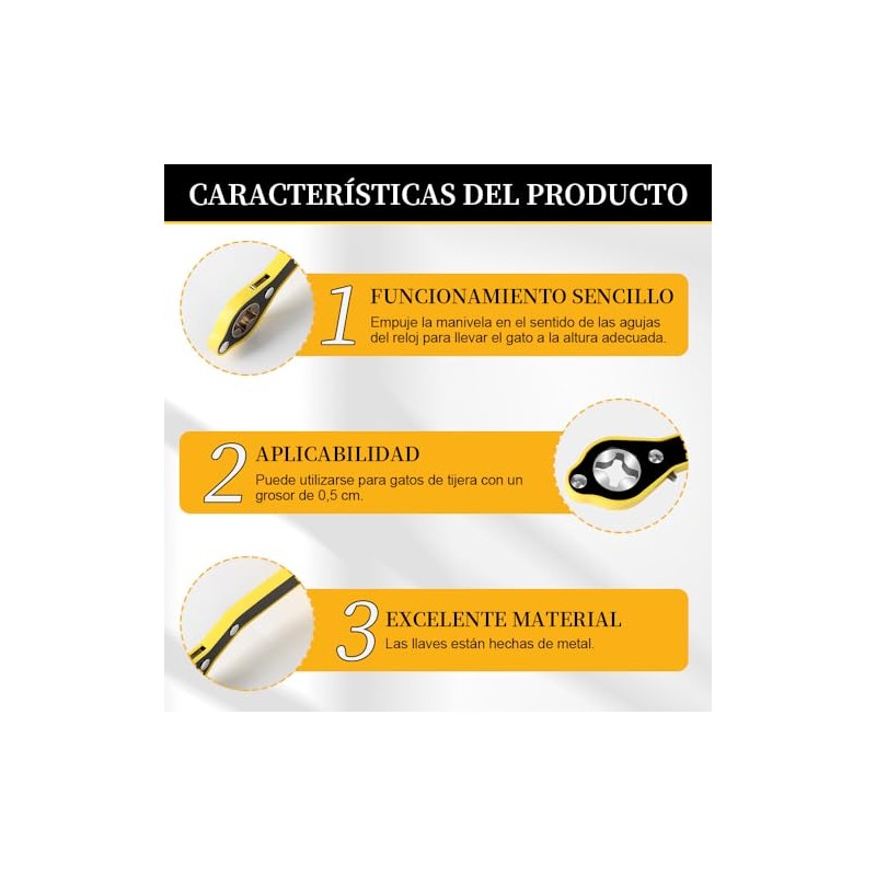 Llave de Trinquete de Gato Que Ahorra Trabajo - Para
