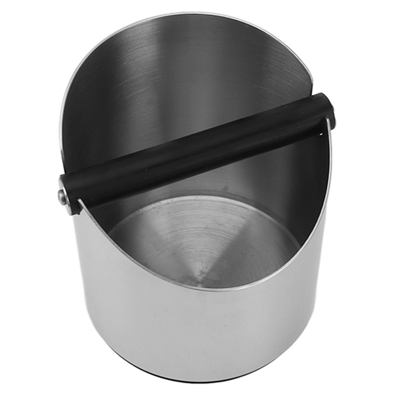 Coffee Knock Box Round Stainless Steel Coffee Machine Knock Box