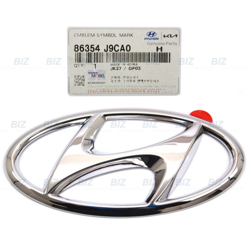 Hyundai Genuine Front Bumper Emblem Symbol Mark for 2022-2023 Hyundai
