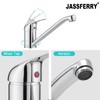 JASSFERRY Kitchen Sink Mixer Tap Caravan Monobloc Single Top Lever