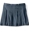 Lands' End Uniform Solid Box Pleat Skirt Above The Knee