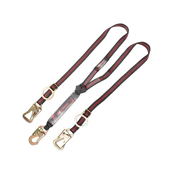 KStrong 6 ft. Twin Leg 100% tie-Off Tie-Back Design Shock