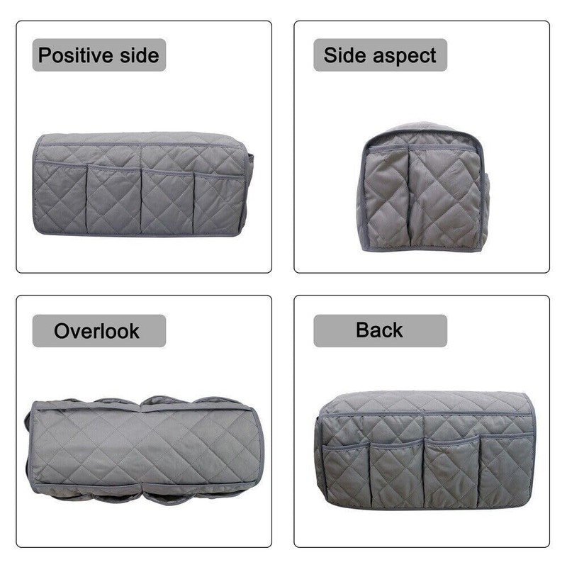 Hosoncovy Sofa Armrest Organizer Couch Arm Storage Bag Sofa Arm