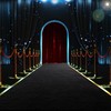 HOMBYS 450 GSM Extra Thick 3x15 ft Black Carpet Runner