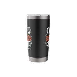 Created With a Purpose EST. 2007 Ephesians 2 10 Bible Verse Stainless Steel Insulated Tumbler