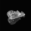 CENPEK 8 Pieces Transparent P Clips Hooks Blind Clips Safety
