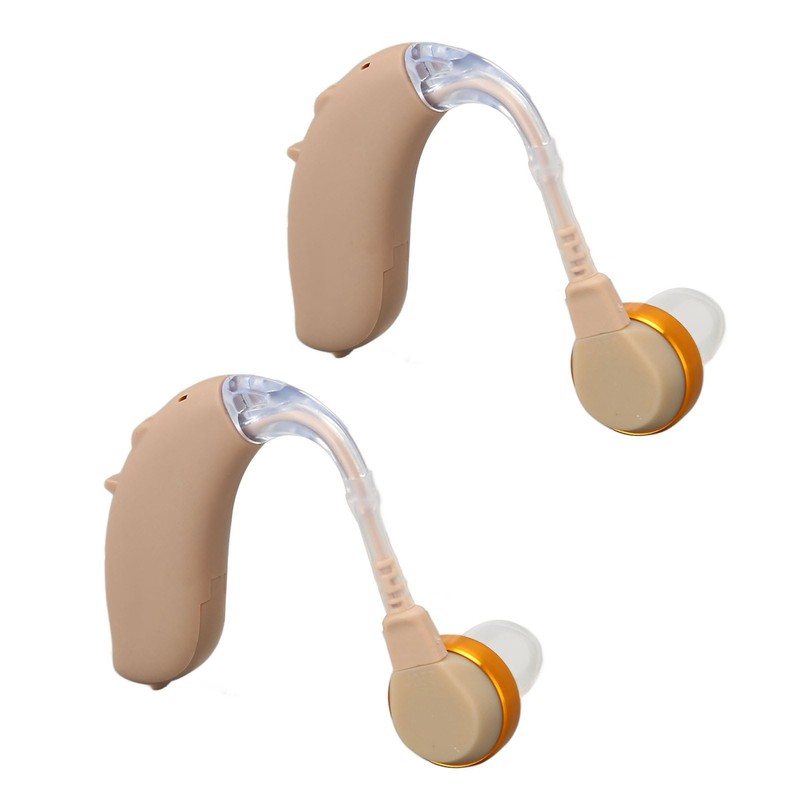 BTE Sound Aid Ergonomic Portable Noise Reduction Silicone Elderly BTE