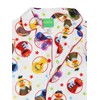 Sesame Street Elmo Infant Coat Style Pajamas Set (18 Months,
