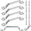 Yaocom Stainless Steel Footman Loop with Flat Head Tapping Screws