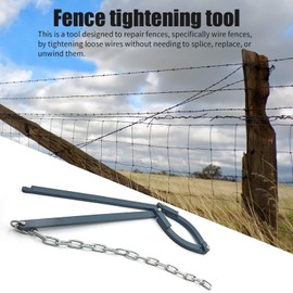 Fence Wire Repair Tool, Heavy Duty Fence Fixer, Fence Stretcher Tool, Barbed Wire Repair Tool for Fencing, Electric, Horse, Garden, Mesh Fences Barbed Wire Fence Tools.