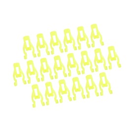 A ABSOPRO 20 Pcs 21mm Long 9mm Hole Plastic Rivet Clips for Automotive Item Replacement