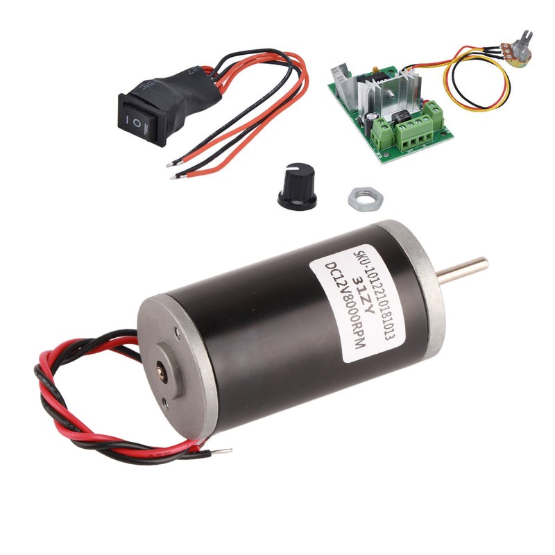 DC Permanent Magnet Motor Low Noise Mini High Speed CW