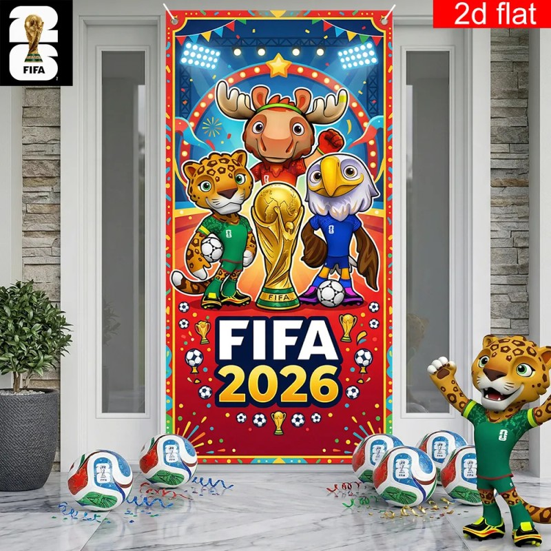 Funda De Puerta Para La Copa Mundial 2026, Diseño De