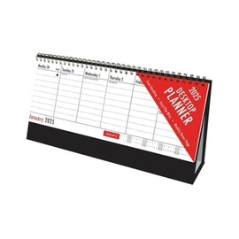 2025 Easy Flip Week To View Desk Top Stand Up Office Home Planner Calendar