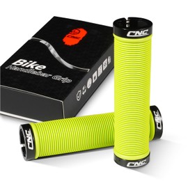 CNCLOL Mountain Bike Handlebar Grips,Bicycle Handlebar Grips for MTB/BMX,Green