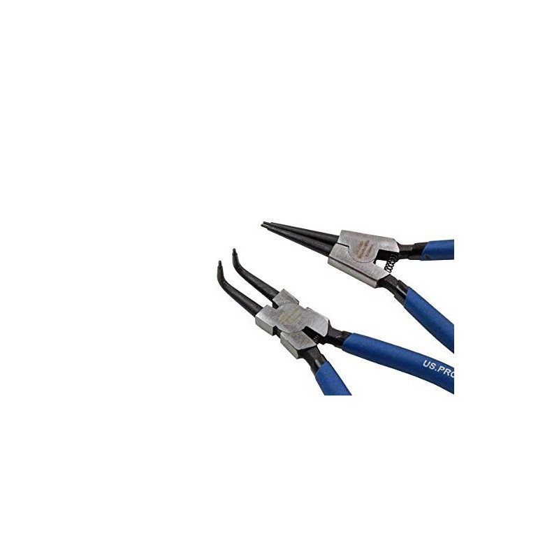 US PRO Tools 4 Piece 7" Circlip Pliers Set -