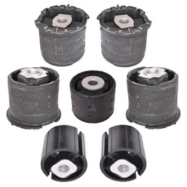 AUTOACER - Complete Rear Axle Subframe Control Arm Mounts/Bushing Kit 7 Pcs (All front + rear) for E53 X5 2000-2006, X6 E71, E72 2008-2014 OEM#33316770454, 33311093662, 33176770457, 33171096192