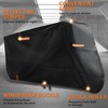 Bike Cover for 2 or 3 Bikes Outdoor Waterproof, 300D