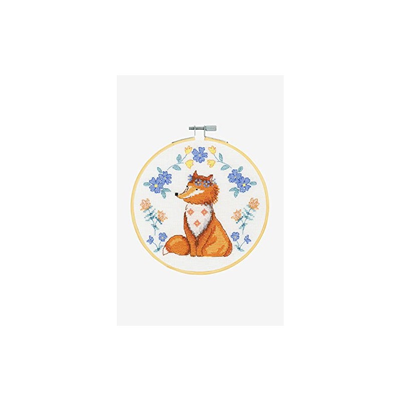 DMC - Adorable Fox Cross-Stitch Kit