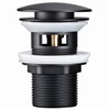 Universal Sink Drain Fitting Without Overflow Pop-Up Valve Washbasin Drain