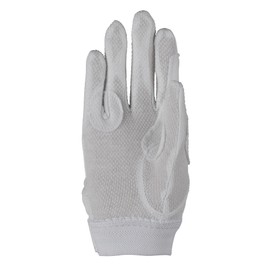 Shires Newbury Childs Kids Cotton Gloves - White: Small