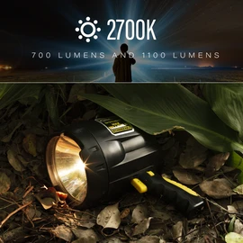 Brinkmann 800-2380-W Max Million III Waterproof ABS Construction Spotlight