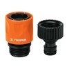 Truper CLICK-GR, Conector rápido, grifo-manguera, 3/4"