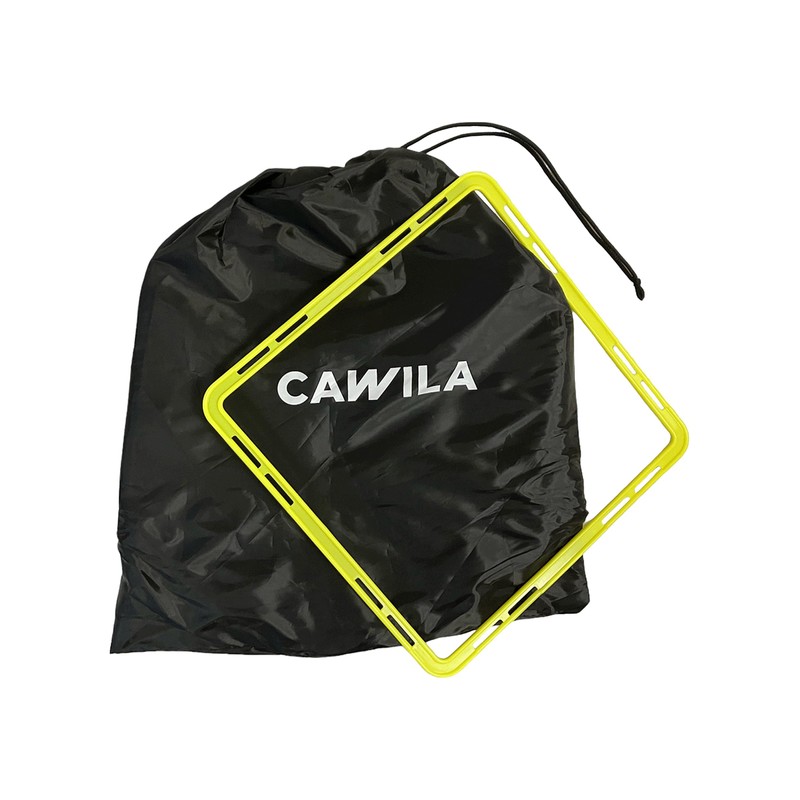 Cawila Academy Square Coordination Square, Set of 6, Green, One