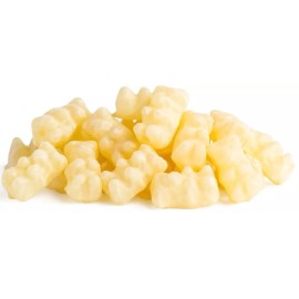 Bayside Candy White Chocolate Gummy Bears -Chocolate Covered Gummy Bear Candies - 10LB