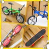 37 Pcs Skate Park Kit Finger Skateboard Ramp Fingerboard Skatepark