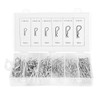 QANYEGN 150Pcs R Cotter Pin, Tractor Pin Combination, Essential Kit