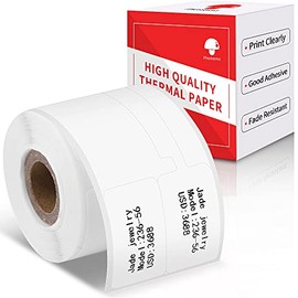 Self-Adhesive Jewelry Price Label Paper Compatible with Phomemo M110 Label Maker, Self-Adhesive Thermal Paper Use with Phomemo M110 M120 M200 M220 Printer, 70x30mm (2.75''x1.2''), 100Labels/Roll